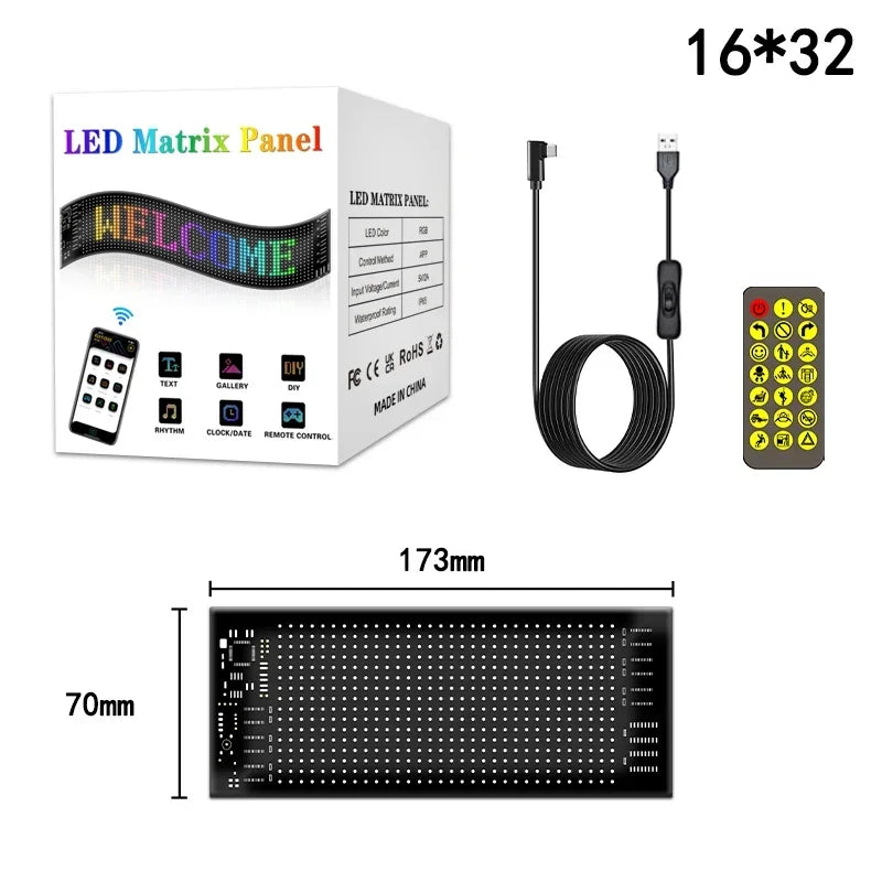 Painel de LED Pixel Flexível