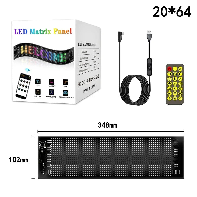 Painel de LED Pixel Flexível