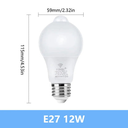 Lâmpada LED Inteligente com Sensor de Movimento