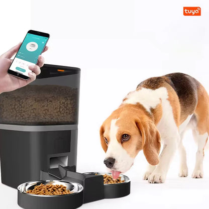 Tigela de alimentação automática para cães e gatos. 4L